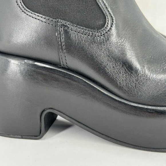 Everlane The Puffa Boot in Black size 6 Chelsea Ankle 3.25" Chunky Platform po - Picture 3 of 8